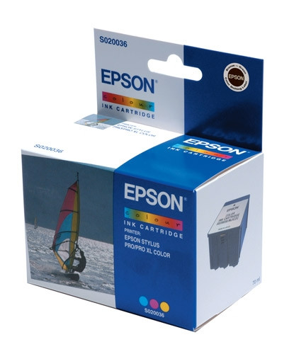 Epson S020036 cartucho tricolor (original) C13S02003640 020070 - 1