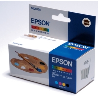 Epson S020138 cartucho negro / tricolor (original) C13S02013840 020270