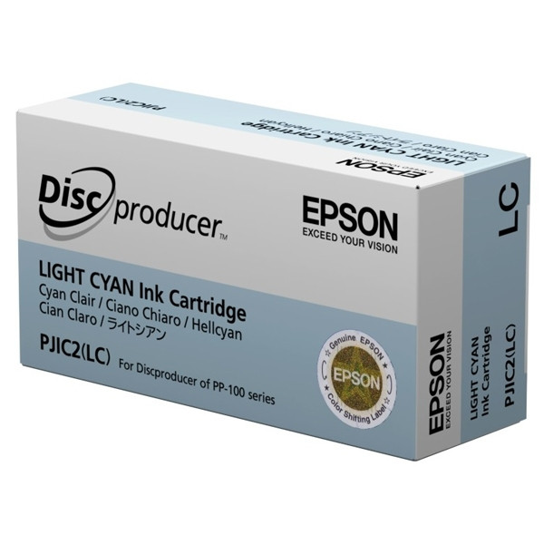 Epson S020448 cartucho cian claro PJIC2(LC) (original) C13S020448 026380 - 1