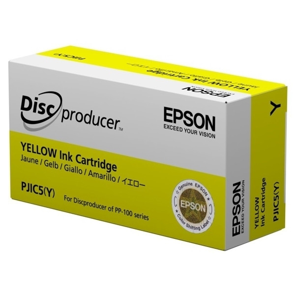 Epson S020451 cartucho amarillo PJIC5(Y) (original) C13S020451 026378 - 1