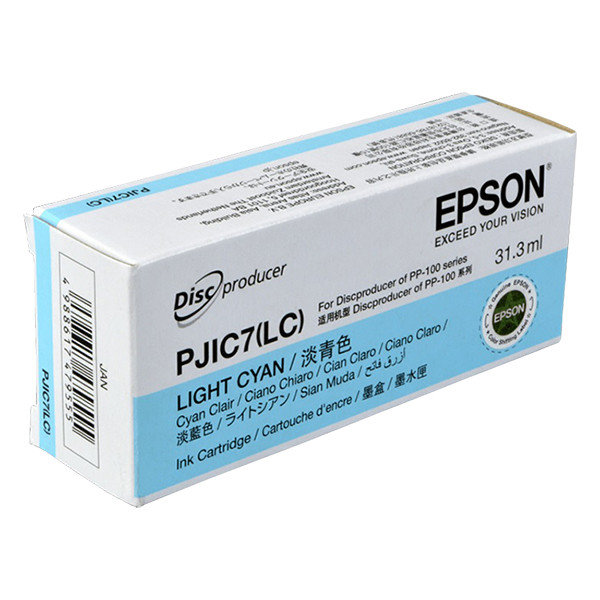 Epson S020689 cartucho de tinta cian claro PJIC7(LC) (original) C13S020689 027216 - 1