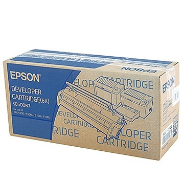 Epson S050087 toner negro (original) C13S050087 027300 - 1