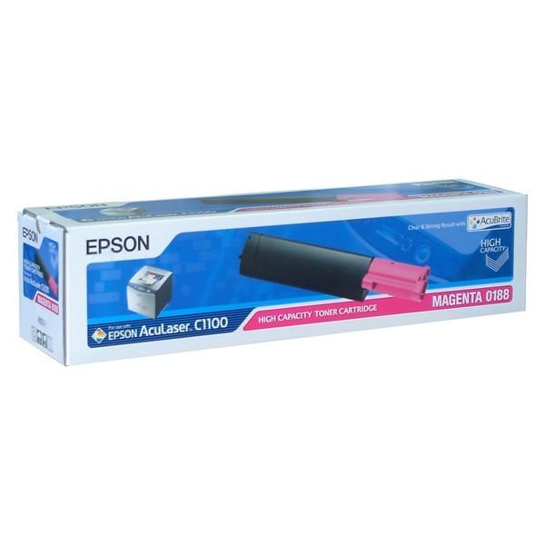 Epson S050188 toner magenta de alta capacidad (original) C13S050188 027785 - 1