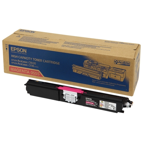 Epson S050555 Toner magenta XL (original) 028196 - 1