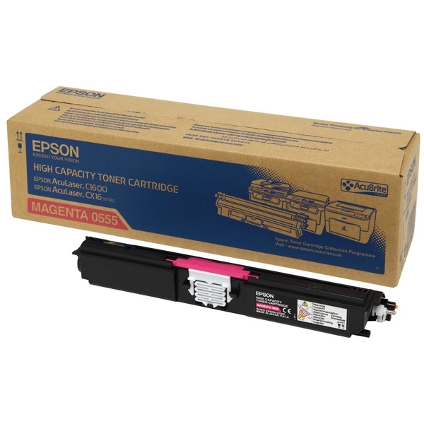 Epson S050555 Toner magenta de alta capacidad (original) C13S050555 028196 - 1