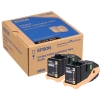 Epson S050609 Pack doble toner negro (original) 028300 - 1