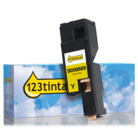 Epson S050669 toner amarillo (marca 123tinta)