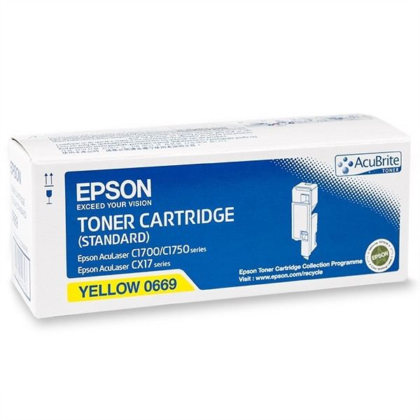 Epson S050669 toner amarillo (original) C13S050669 028270 - 1