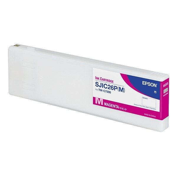 Epson SJIC26P (M) cartucho de tinta magenta (original) C33S020620 026760 - 1