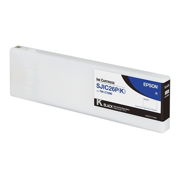 Epson SJIC30P (K) cartucho de tinta negro (original) C33S020639 026766 - 1