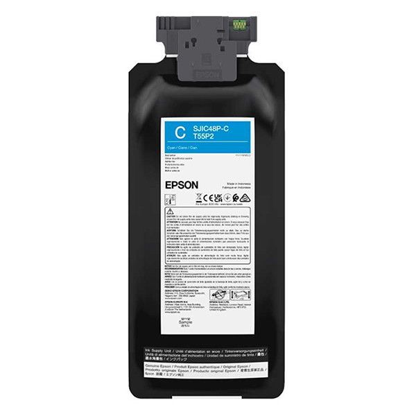 Epson SJIC48P-C cartucho de tinta cian (original) – imagen 2