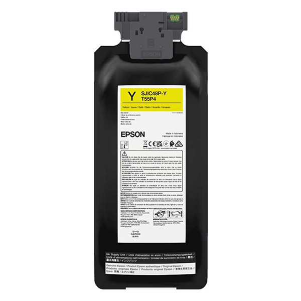 Epson SJIC48P-Y cartucho de tinta amarillo (original) – imagen 2