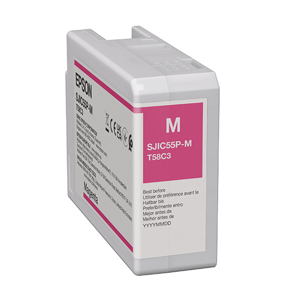 Epson SJIC55P(M) cartucho de tinta magenta (original)