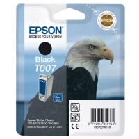 Epson T007 cartucho de tinta negro (original) C13T00740110 020470