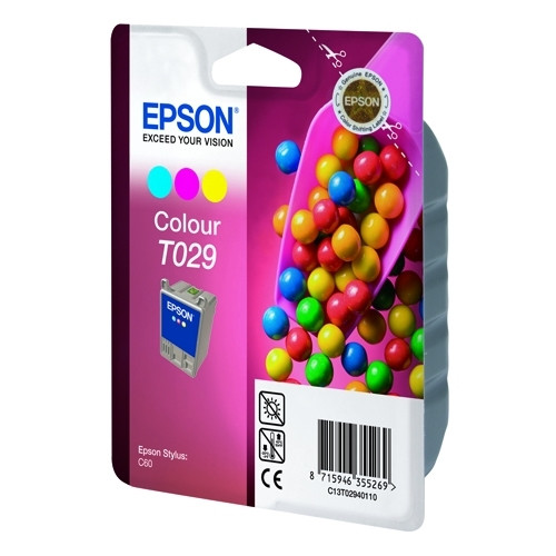 Epson T029 cartucho tricolor (original) C13T02940110 021110 - 1