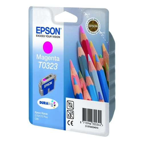 Epson T0323 cartucho de tinta magenta (original) C13T03234010 021140 - 1