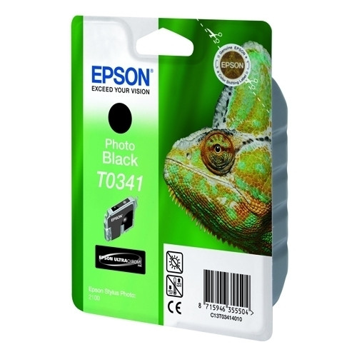 Epson T0341 cartucho negro foto (original) C13T03414010 022210 - 1