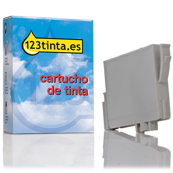 Epson T0482 cartucho de tinta cian (marca 123tinta) C13T04824010C 022551 - 1