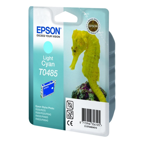 Epson T0485 cartucho cian claro (original) C13T04854010 022610 - 1