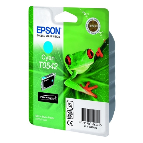 Epson T0542 cartucho de tinta cian (original) C13T05424010 022690 - 1