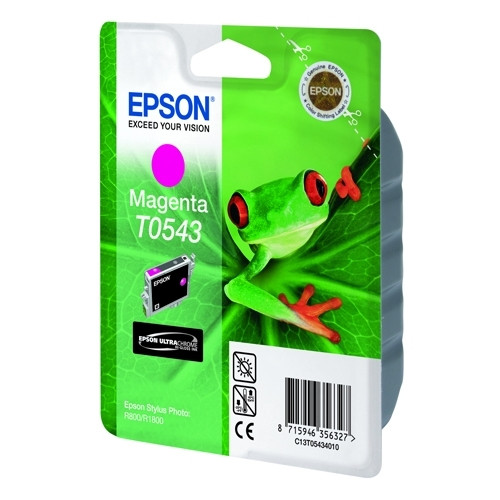 Epson T0543 cartucho de tinta magenta (original) C13T05434010 022710 - 1