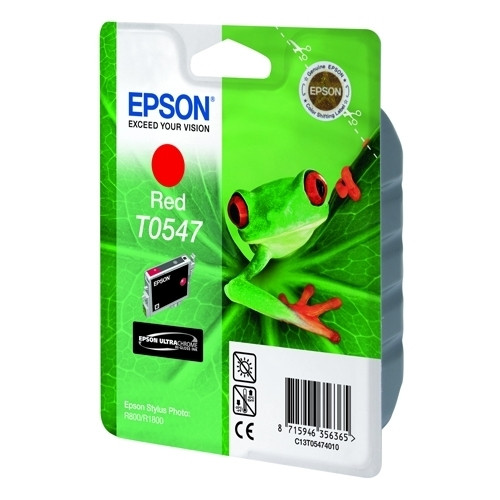 Epson T0547 cartucho rojo (original) C13T05474010 900651 - 1