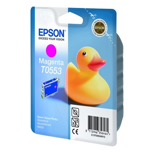 Epson T0553 cartucho de tinta magenta (original) C13T05534010 022880 - 1