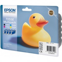 Epson T0556 Multipack (negro + tricolor) (original) C13T05564010 022896