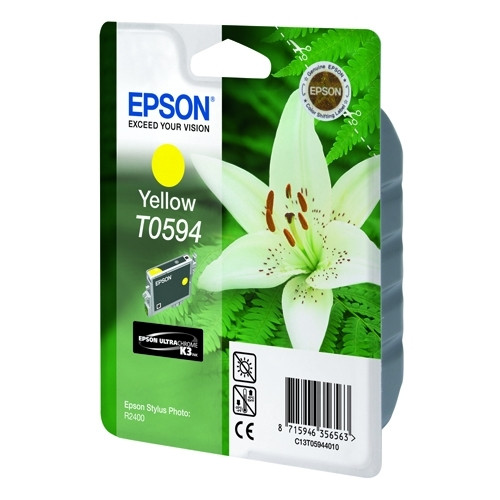 Epson T0594 cartucho de tinta amarillo (original) C13T05944010 022965 - 1