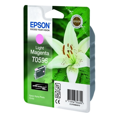 Epson T0596 cartucho magenta claro (original) C13T05964010 022975 - 1