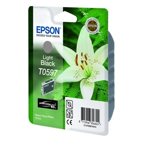 Epson T0597 cartucho negro claro (original) 901944 - 1