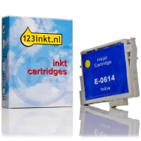 Epson T0614 cartucho de tinta amarillo (marca 123tinta) C13T06144010C 023017