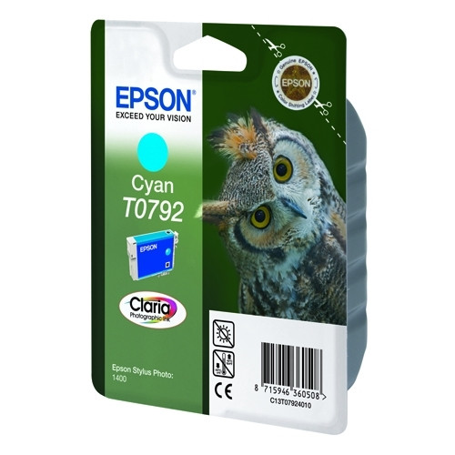 Epson T0792 cartucho de tinta cian (original) C13T07924010 023120 - 1