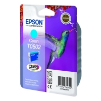 Epson T0802 cartucho de tinta cian (original) C13T08024011 023075