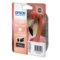 Epson T0870 optimizador del brillo 2 cartuchos (original) C13T08704010 023300