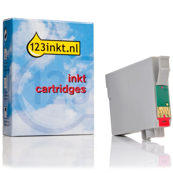 Epson T0877 cartucho rojo (marca 123tinta) C13T08774010C 023311 - 1