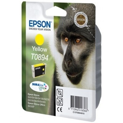Epson T0894 cartucho de tinta amarillo (original) C13T08944011 C13T08944012 901991 - 1