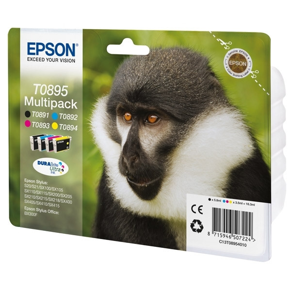 Epson T0895 multipack 4 cartuchos (originales) – imagen 2