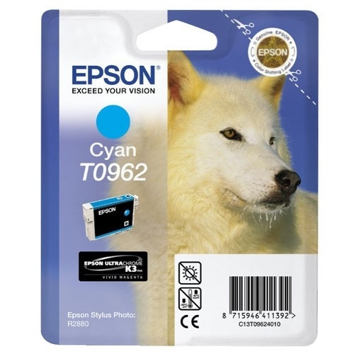 Epson T0962 cartucho de tinta cian (original) C13T09624010 023328 - 1