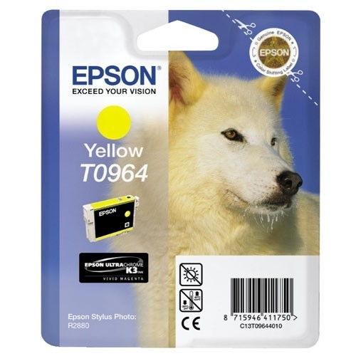 Epson T0964 cartucho de tinta amarillo (original) C13T09644010 023332 - 1