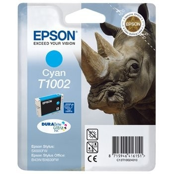 Epson T1002 cartucho de tinta cian (original) C13T10024010 026220 - 1