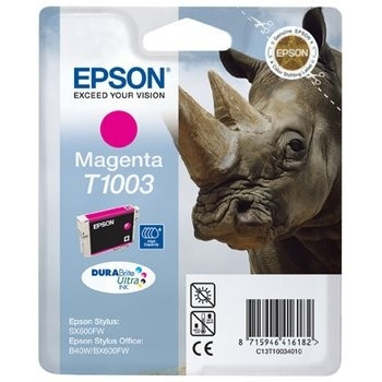 Epson T1003 cartucho de tinta magenta (original) C13T10034010 026222 - 1