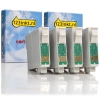 Epson T1285 cartuchos de tinta (marca 123tinta) | Pack negro + 3 colores 127001 - 1