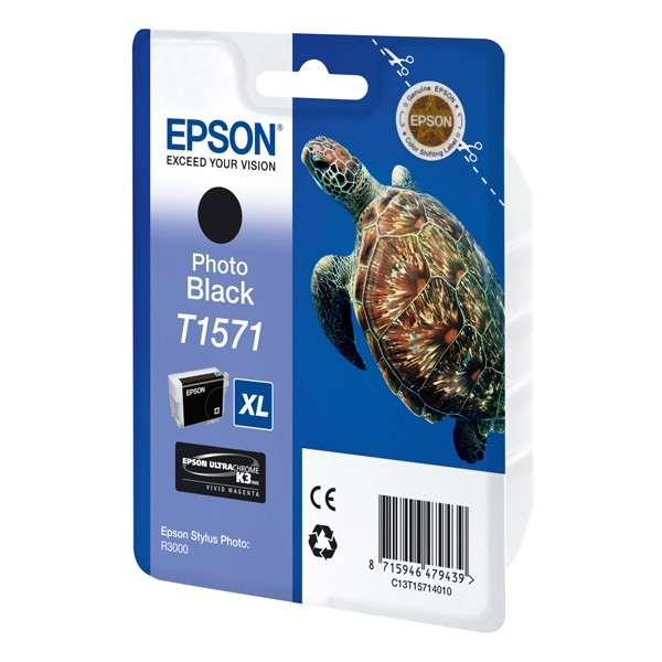Epson T1571 cartucho negro foto (original) – imagen 2
