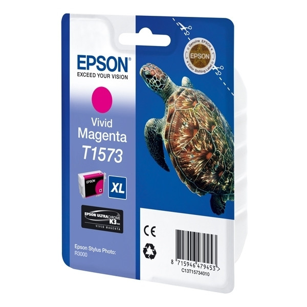 Epson T1573 cartucho magenta vivo (original) – imagen 2