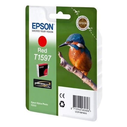 Epson T1597 cartucho rojo (original) C13T15974010 026394 - 1