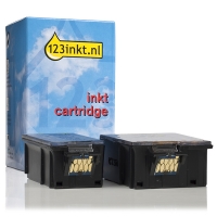 Epson T266 + T267 cartuchos de tinta (marca 123tinta) | Pack negro + color