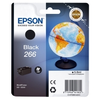 Epson T266 cartucho de tinta negro (original) C13T26614010 026716