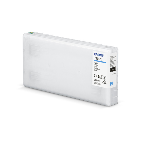 Epson T43U cartucho de tinta cian (original) C13T43U240 083448 - 1