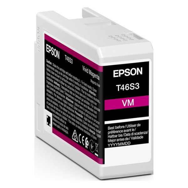 Epson T46S3 cartucho de tinta magenta (original) C13T46S300 083494 - 1